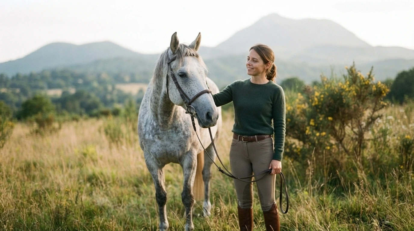 Cours d'équitation à Cossaye, 58